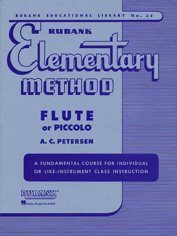 Populaire Rubank Publications Rubank Elementary Method - Peterson - Flute/Piccolo - Book