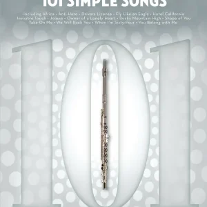 Promotion Saisonnière Hal Leonard 101 Simple Songs - Flute - Book