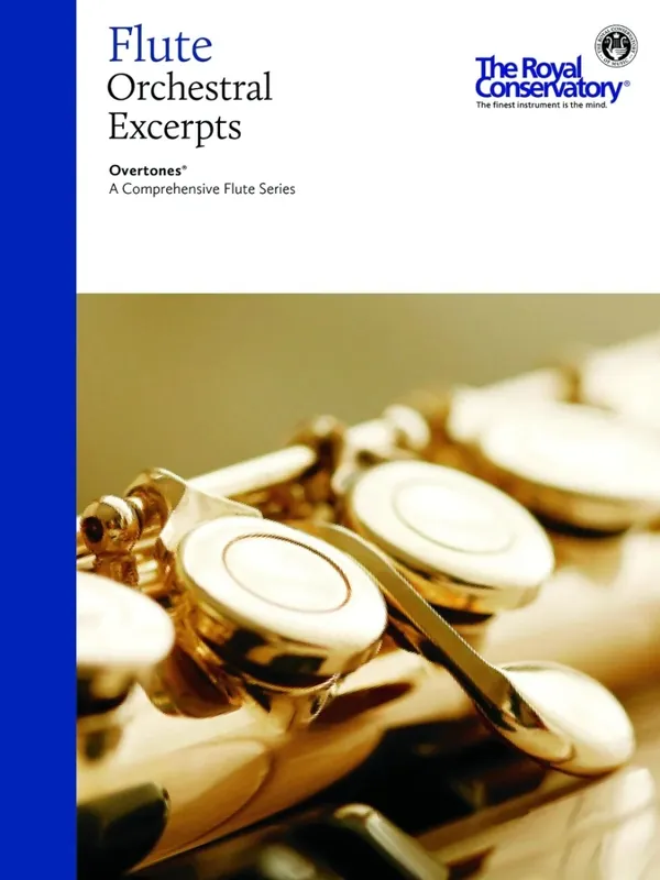 Frederick Harris Music Company Overtones A Comprehensive Flute Series - Orchestral Excerpts - Book Livraison Express