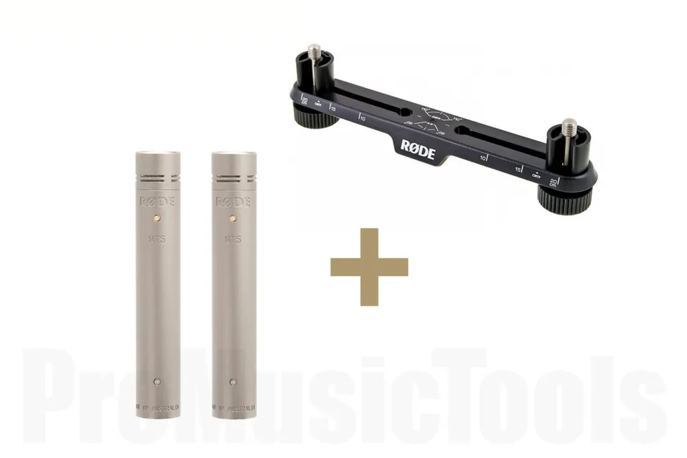 Rode NT5-MP Matched pair microphone set + SB-20 Stereo Bar Meilleur Choix