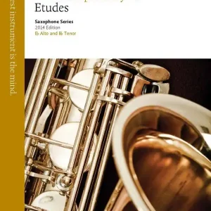 Frederick Harris Music Company RCM Saxophone Etudes Preparatory- Level 4 - Saxophone Series 2014 Edition - Book Usine Directe