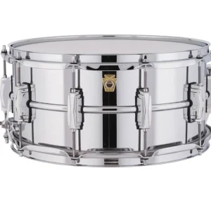 Haute Qualité Ludwig Drums Supraphonic Smooth Shell Snare Drum with Imperial Lugs - 14x6.5‘‘