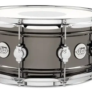 Commander Maintenant Drum Workshop Design Series 6.5x14‘‘ Brass Snare Drum - Black Nickel