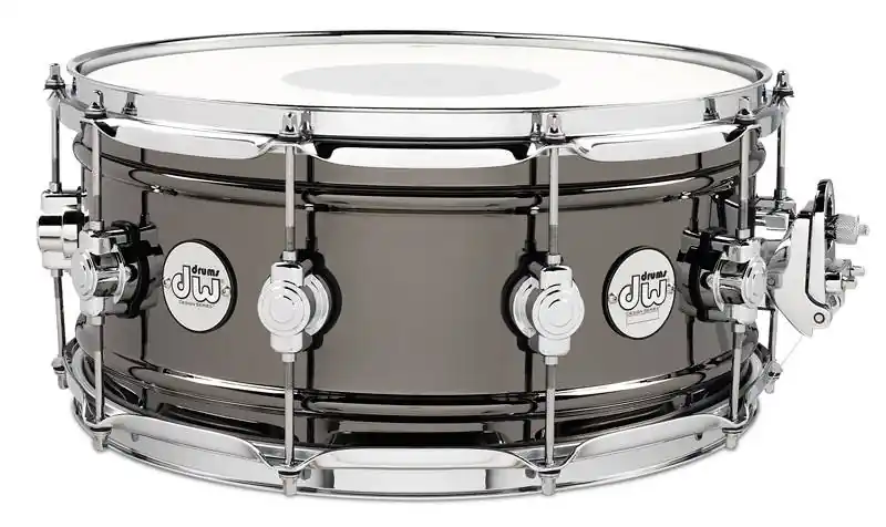 Commander Maintenant Drum Workshop Design Series 6.5x14‘‘ Brass Snare Drum - Black Nickel