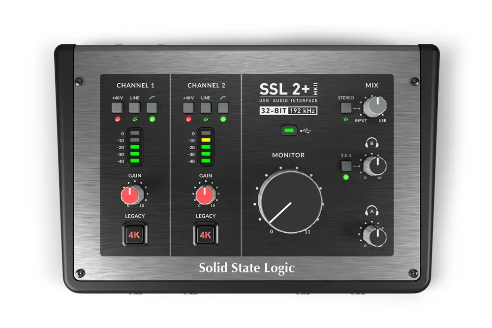 Pas Cher Solid State Logic SSL 2+ MkII USB Audio Interface