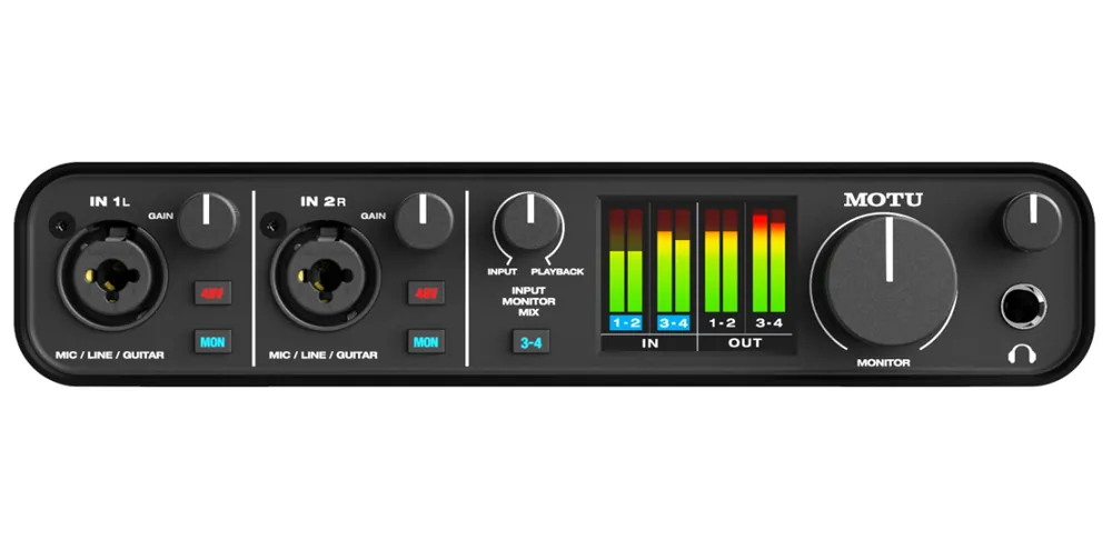 Expédié Aujourd'hui MOTU M4 4-in / 4-out USB Audio Interface