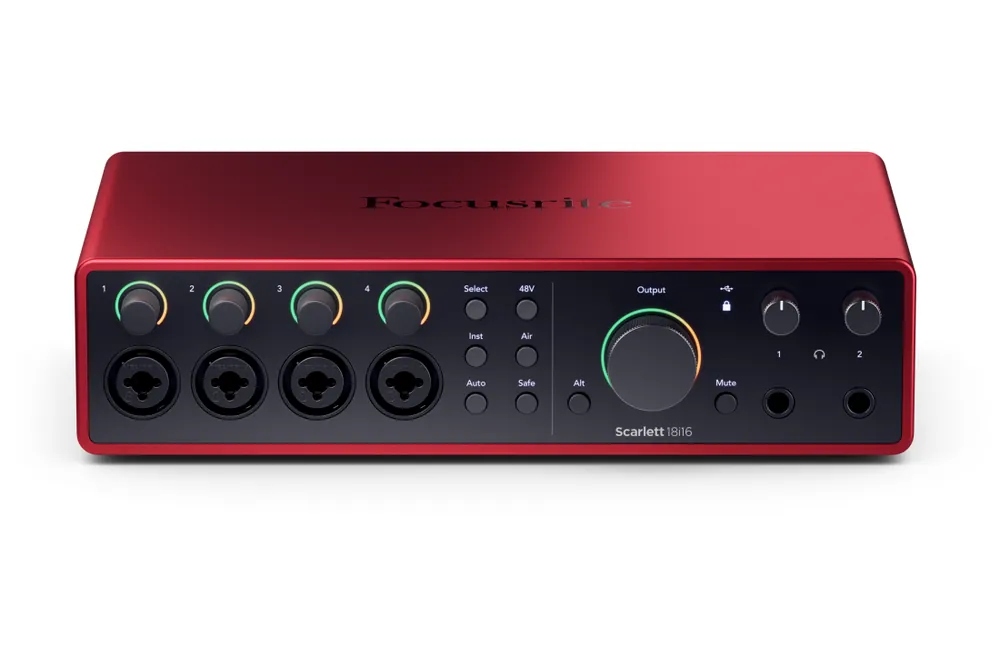 Vente Directe Focusrite Scarlett 18i16 4th Gen Audio Interface