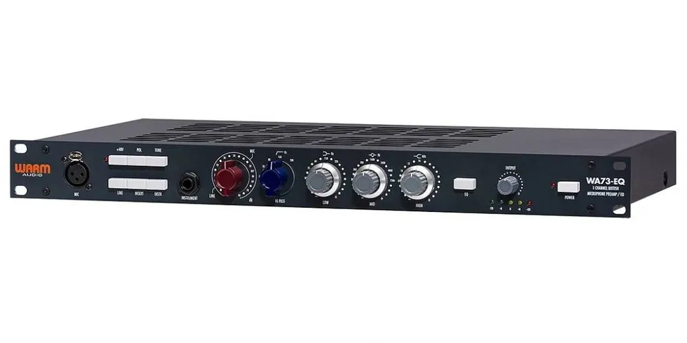 Vente Flash Warm Audio WA73-EQ 1073-Style 1-Channel Solid State Mic Preamp w/EQ
