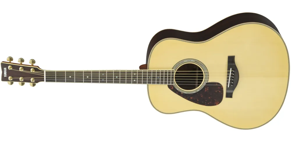 Yamaha LL16 ARE Original Jumbo Spruce Top Acoustic/Electric Guitar - Natural - Left-Handed Commander Vite