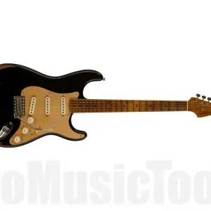 Achat Immédiat Fender Custom Shop Limited Edition Roasted ‘56 Strat - Relic With Closet Classic Hardware - Aged Black
