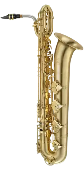Paiement Sécurisé P Mauriat Le Bravo Baritone Saxophone w/ Silver Neck