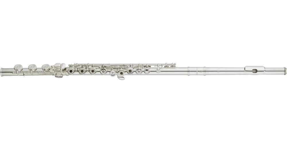 Azumi Z Series Sterling Silver Open Hole Flute with B Foot, Offset G Nouveauté
