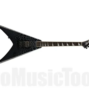 Commande En Gros Jackson Custom Shop Double Rhoads - NOS - Masterbuilt By "Metal" Joe Williams - Black Ice Crackle