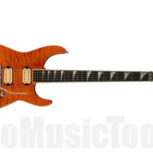 Bon Plan Jackson Custom Shop Limited Edition Quilt Top Soloist - NOS - Root Beer Trans