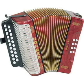 Hohner Erica Diatonic Accordion A/D Achat Immédiat