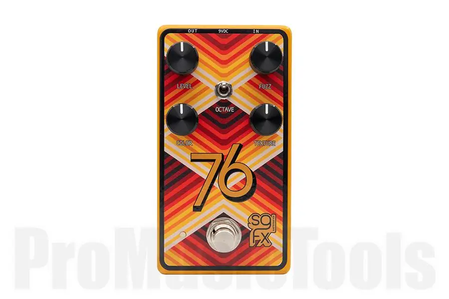 SolidGoldFX 76 MKII Multi-Voiced Silicon Octave-Up Fuzz Meilleur Choix