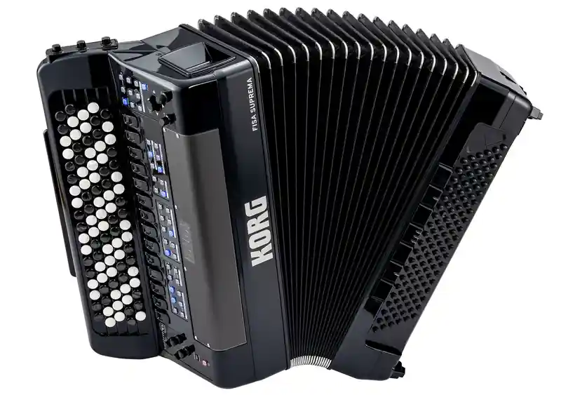 Korg Fisa Suprema with Buttons Digital Accordion Nouvel Arrivage