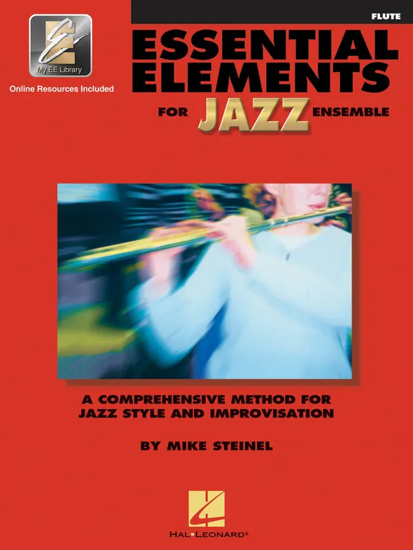 Hal Leonard Essential Elements for Jazz Ensemble - Steinel - Flute - Book/Media Online Expédié Aujourd'hui