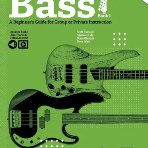 Hal Leonard Modern Band Method, Book 1 - Bass - Book/Media Online Commander Maintenant