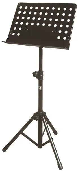 Yorkville Sound Deluxe Large Book Size Music Stand Dernier Modèle