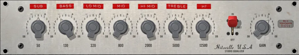 Jusqu'à Épuisement Des Stocks Universal Audio Hitsville EQ Collection - Download