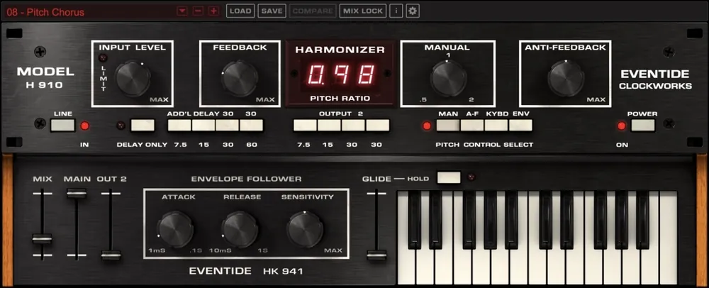 Eventide H910 Dual Harmonizer Multi-Effects Processor - Download Pas Cher