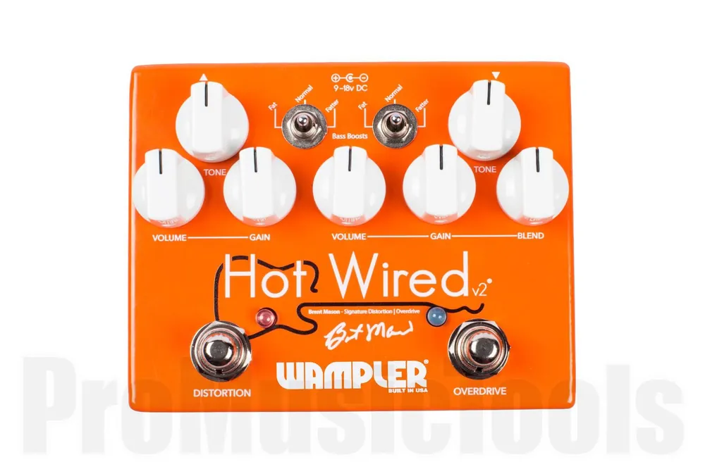 Authentique Wampler Hot Wired V2