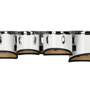 Quantité Limitée Mapex Marching Qualifier Series Multi-Toms (6/8/10/12/13) - Snow White