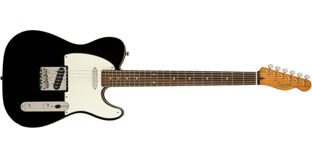 Dernier Modèle Squier Classic Vibe Baritone Custom Telecaster - Black
