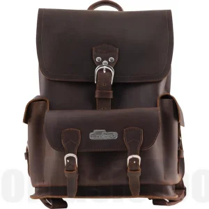Populaire Jackson Limited Edition Leather Backpack - Brown