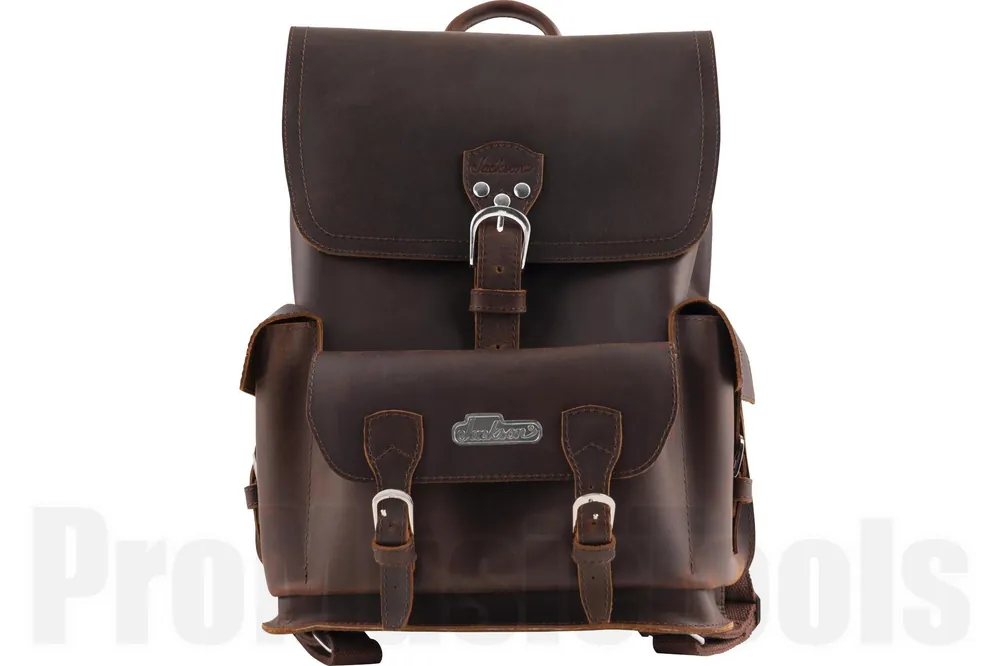 Populaire Jackson Limited Edition Leather Backpack - Brown