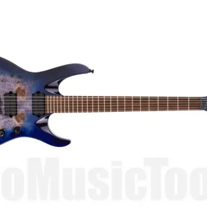 Vente Directe Jackson Pro Series Signature Chris Broderick Soloist HT6P LRL - Transparent Blue
