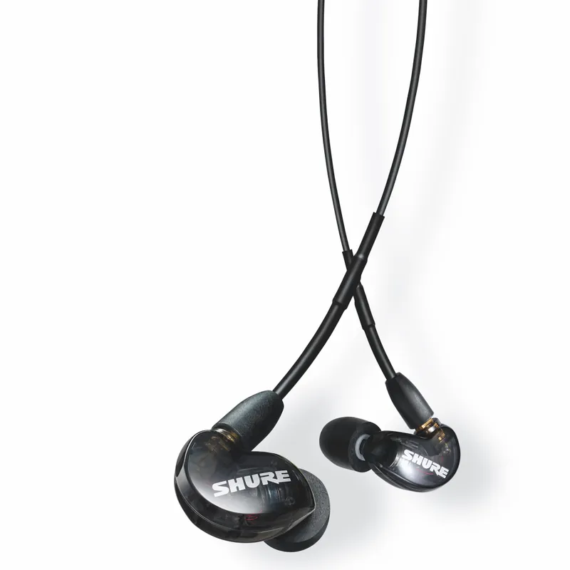Shure SE215 - Professional Sound Isolating Earphones - Black Soldes
