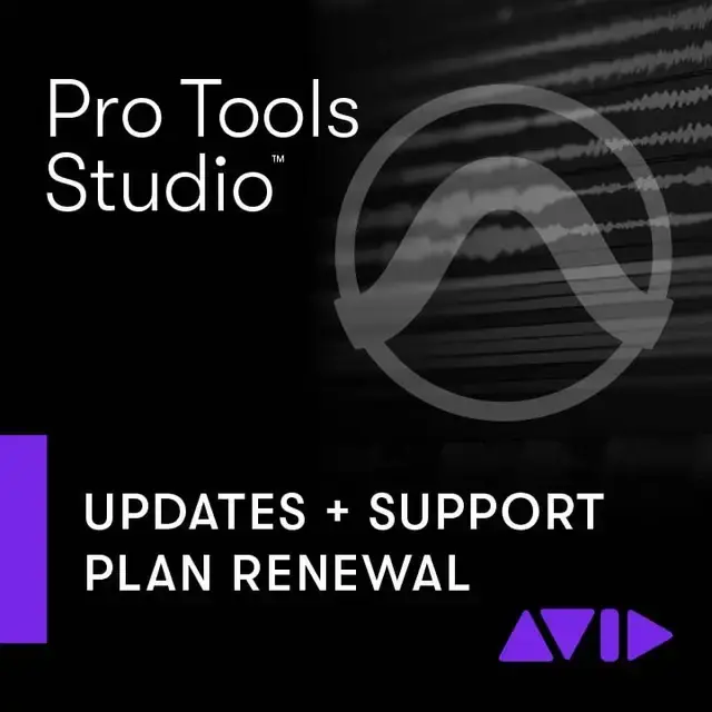 Prix Cassé Avid Pro Tools Studio Perpetual Annual Updates and Support Renewal - Download