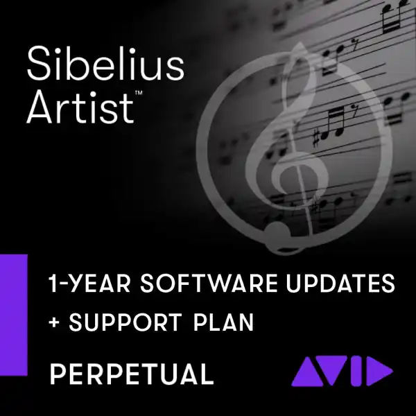 Avid Sibelius Artist Perpetual License with 1-Year of Upgrades and Support - Download Acheter En Ligne