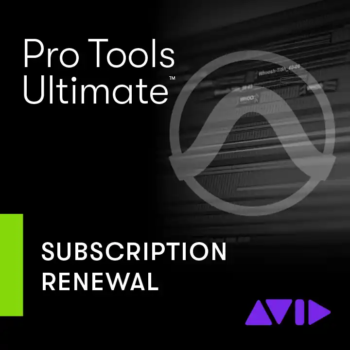 Avid Pro Tools Ultimate 1-Year Subscription RENEWAL - Download Offre Limitée