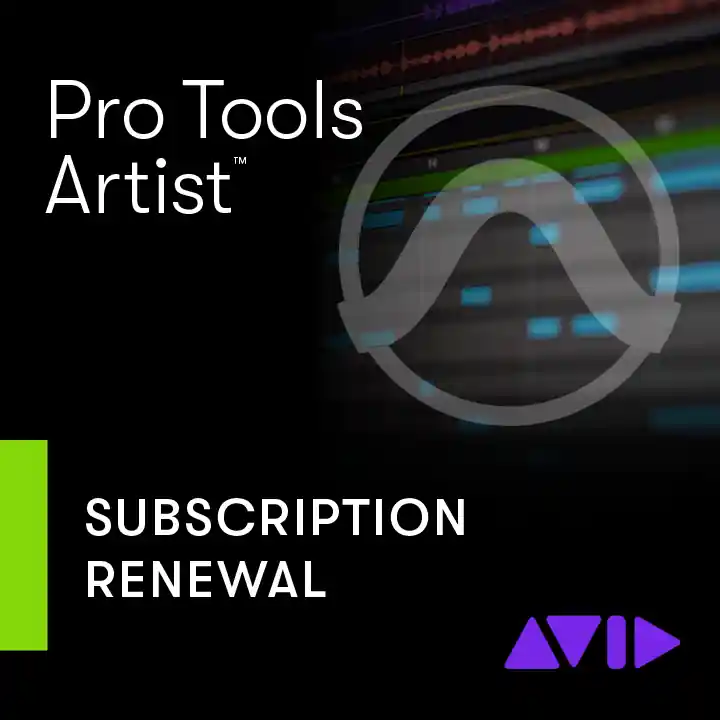 Vente Flash Avid Pro Tools Artist 1-Year Subscription RENEWAL - Download