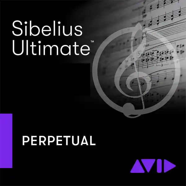 Affaire À Saisir Avid Sibelius Ultimate Perpetual License with 1-Year Upgrade & Support - Download