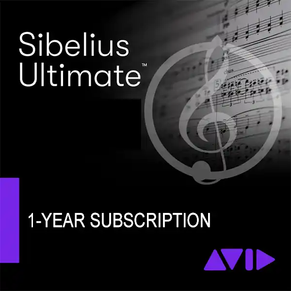 Promotion Avid Sibelius Ultimate 1-Year Subscription - Download