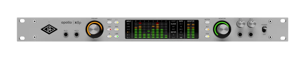 Universal Audio Apollo x8p Gen 2 Thunderbolt Audio Interface - Essentials+ Edition Offre Limitée