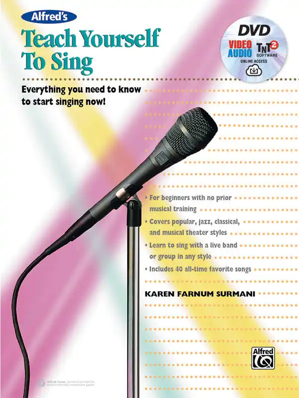 Satisfait Ou Remboursé Alfred Publishing Alfred‘s Teach Yourself to Sing - Surmani - Book/DVD/Audio Online