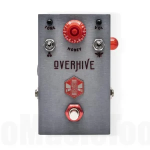 Beetronics Overhive Medium Gain Overdrive - Metal Cherry Limited Edition Retour Gratuit