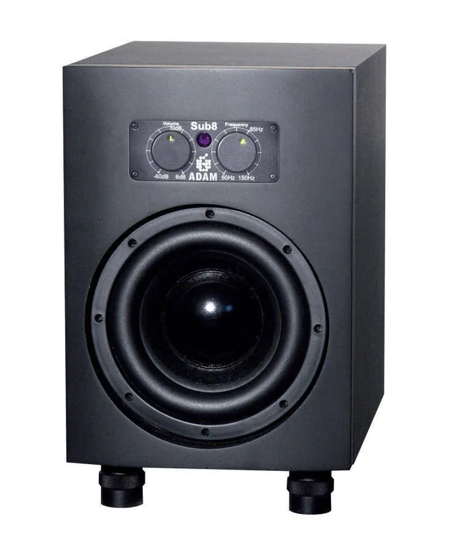 Offre Du Jour ADAM Audio Sub8 Active Subwoofer (Single) - Black