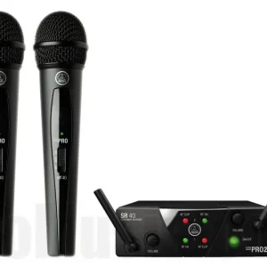 AKG WMS40 Mini Dual Vocal Set - ISM Dernier Modèle
