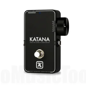 Commander Maintenant Keeley Katana Clean Boost – Custom Black Special Edition