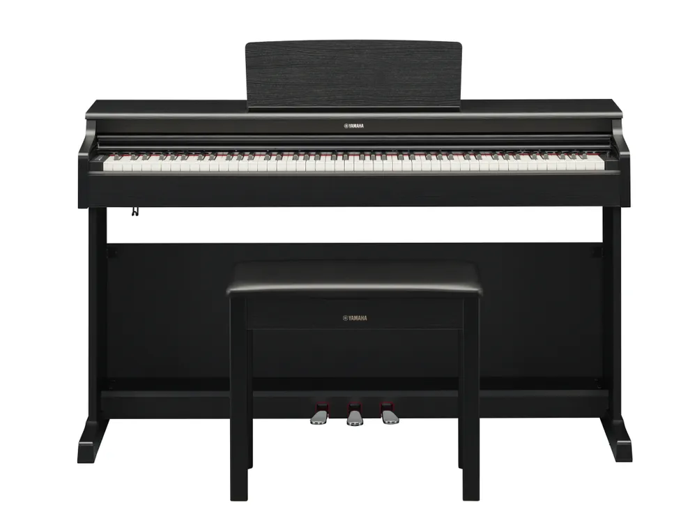 Meilleur Prix Yamaha YDP-165 ARIUS Standard Digital Piano with Bench and 3 Pedal Unit - Black