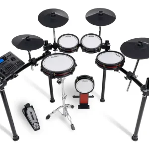 Acheter Direct Alesis Crimson III 9-Piece Electronic Drum Kit with Mesh Heads