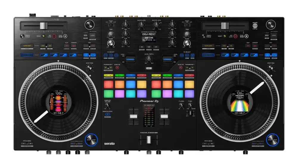Pioneer DJ DDJ-REV7 2-Channel Professional Battle Controller for Serato DJ Pro Offre Limitée