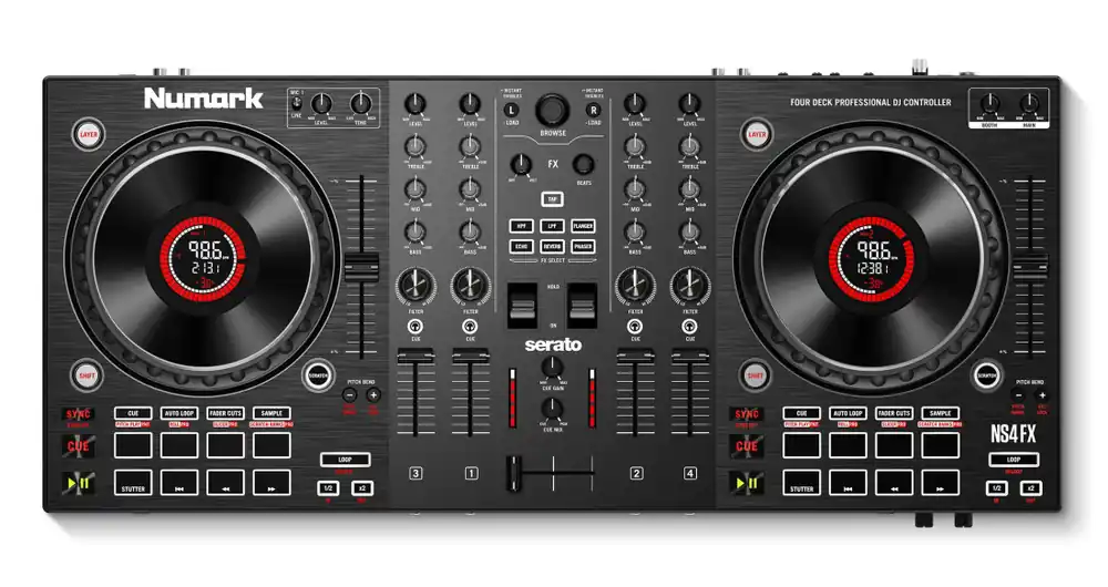 Numark NS4FX 4-Channel DJ Controller for Serato Achetez Aujourd'hui