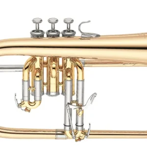 Marque Yamaha Band Professional .433-Bore Bb Flugelhorn - Gold Brass
